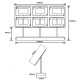 6 x A3 Claralight Freestanding LED Display - Optional Digital Screens