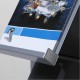 A4  Brochure Stand Totem with Steel Shelves | Single or Double Sided