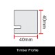 Kent Reversible Outdoor Chalkboard A Board