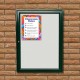 Cyclone External Noticeboard with Painted Frame