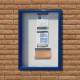 Cyclone External Noticeboard with Painted Frame