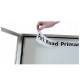 Cyclone Painted Frame Post Mounted Noticeboard