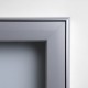 Premium Outdoor Magnetic Post Mounted Noticeboard | 50mm Internal Depth