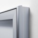 Extra Internal Depth Exterior Post Mounted Noticeboard  - 50mm Internal Depth