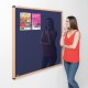 Corridor Noticeboard - Fire Retardant