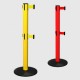 SafetyPro 300 Twin Heavy Duty Weatherproof Retractable Belt Barrier - 4.9 Metres