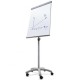 Vario Magnetic Telescopic Flip Chart Easel with Side Arms