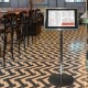 Scroll Deluxe Interior Menu Stand