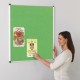 Designer Noticeboard with Loop Nylon or Cork Pinboard