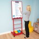 YoungStart Slimline Height Adjustable Teaching Whiteboard Easel