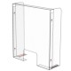 Counter Sneeze Screen - 900 H x 800mm W | With Cut Out
