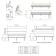 Convertible School Bench Unit - 3 Benches in 1