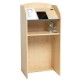 Wood Effect Folding Lectern