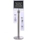 Umbrella Bag Frame for Retractable Barrier Post | Post Not Included
