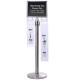 Umbrella Bag Dispenser Frame - Retractable Belt Stanchion Not Included