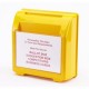 Suggestion Box in Yellow | Wall Mounted/Freestanding