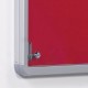 Lockable Aluminium Framed Dual Felt & Dry Wipe Noticeboard