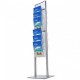 12 x A4 Tower Brochure Stand with Printable Header