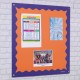 Primary Pin Panelz Frameless Wave Border Noticeboard