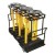 18 Post Vertical Storage Cart for WeatherMaster Retractable Belt Barriers