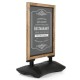 Windpro Exterior Freestanding Chalkboard