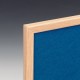 Eco Friendly Wood Framed Noticeboard with Felt or Cork Pinboard