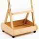 Little Acorns Wood Framed Junior Easel with Optional Storage Box