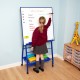 YoungStart Large School Front of Class Whiteboard Easel | Height Adjustable