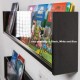 Beech Shelf Style Book & Magazine Wall Mounted Dispenser