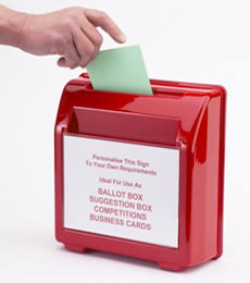 Suggestion Boxes