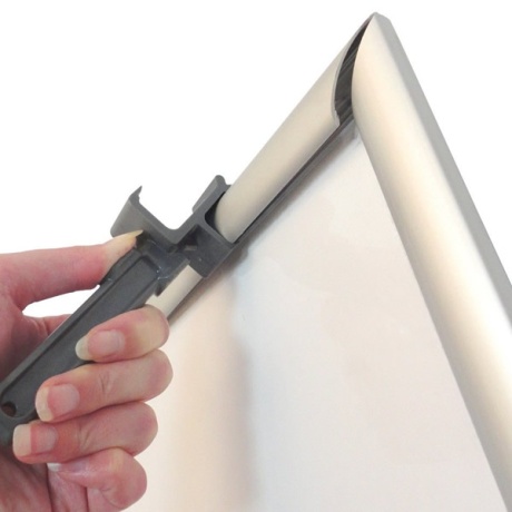 Buy Window Snap Frame | Snap Frame Fixs to Window White Light Display