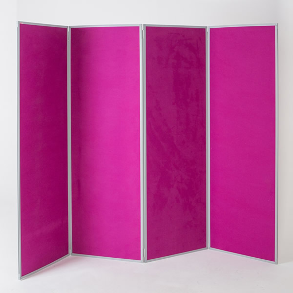 Busyfold 4 Panel 1800 Folding Display Kit White Light Display Busyfold 4 Panel 1800 Folding Display Kit White Light Display