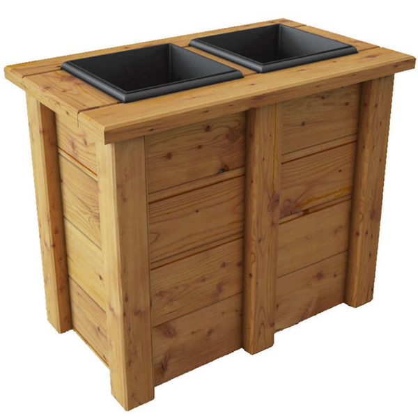 Vigo Traditional Wooden Planter In 20 Colour Finishes White Light Vigo Planter